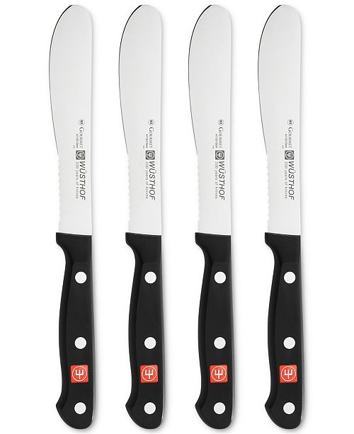 Wüsthof Gourmet 4Pc. Burger Knife Set & Reviews Cutlery & Knives