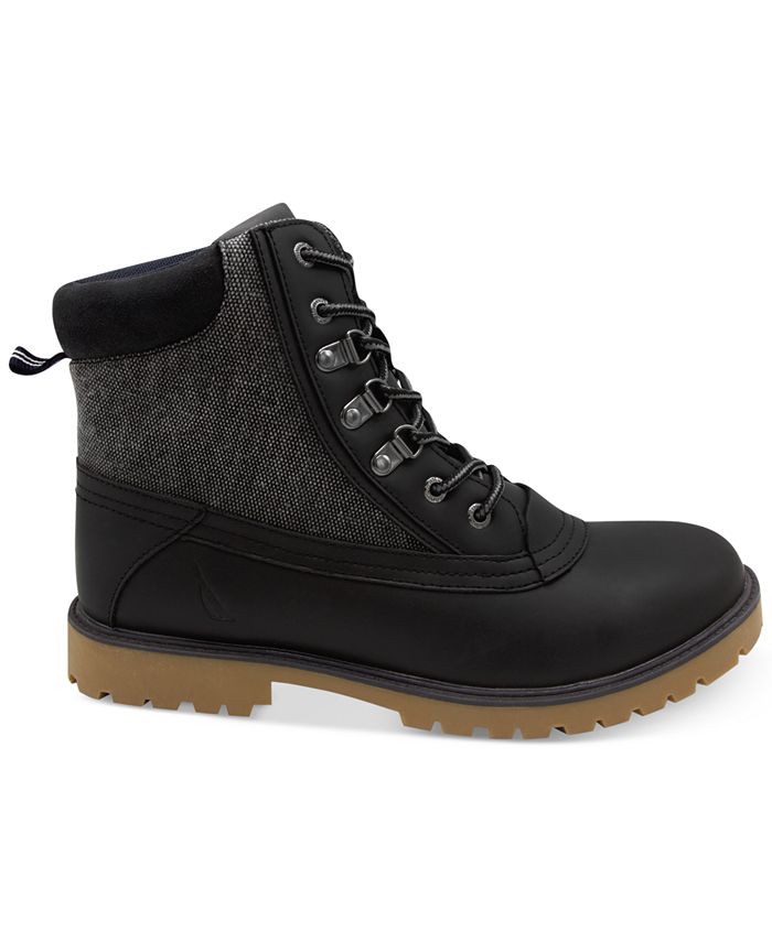 nautica olive green boots