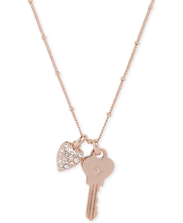 Vera bradley clearance heart necklace