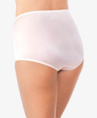 Vanity Fair Perfectly Yours Ravissant Nylon Full Brief Underwear 15712, Extended Sizes
