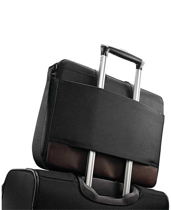 Samsonite Men's Kombi Slim Briefcase & Reviews - Laptop Bags ...