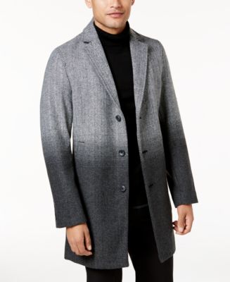 I.N.C. Men's Ombré Overcoat, Created for Macy's - Coats & Jackets - Men ...