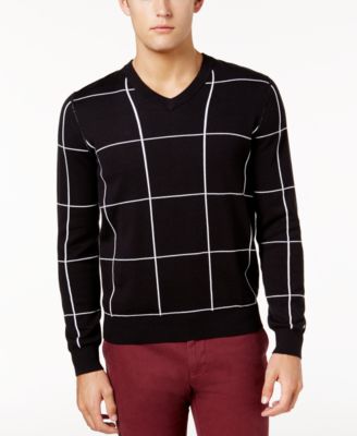 Tommy Hilfiger - Men's Watson Windowpane Sweater