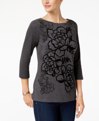 macy's karen scott petites tops
