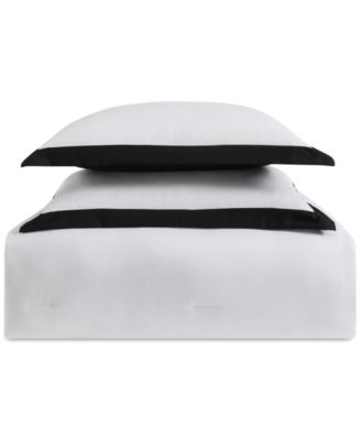 Everyday Hotel Border 7-Pc. Full/Queen Duvet Cover Set