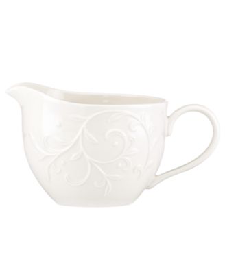 Lenox - Opal Innocence Carved Gravy Boat