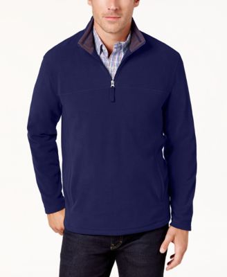 men's quarter zip pullover