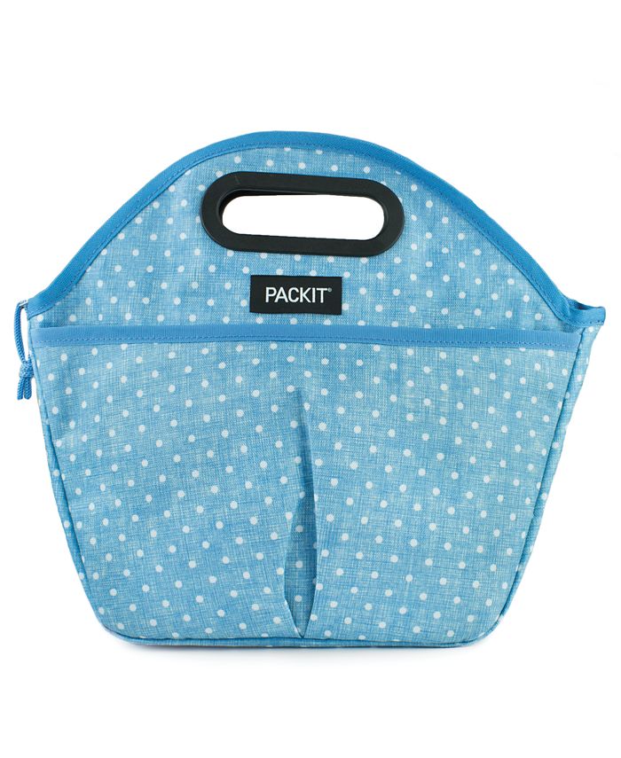 Pack It Traveler Chambray Freezable Lunch Bag - Macy's