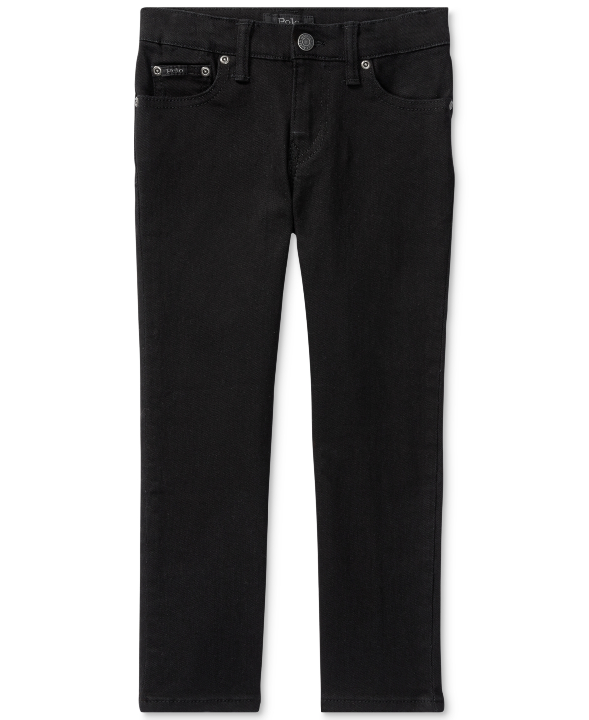 Polo Ralph Lauren Babies' Toddler And Little Boys Hampton Straight Stretch Jeans In Black