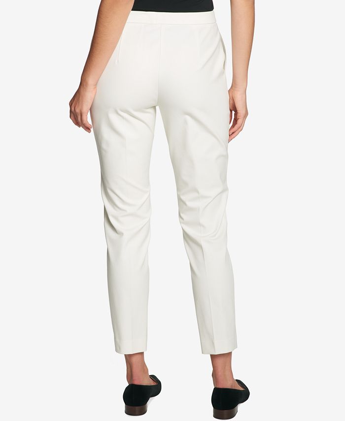 Tommy Hilfiger Pleated Straight-Leg Pants, Created for Macy's - Macy's