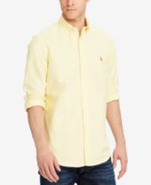 Yellow Men S Oxford Shirts Shop Men S Oxford Shirts Macy S