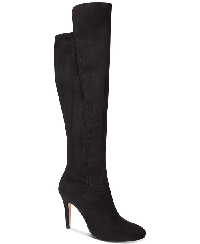 Macy's over the discount knee suede boots