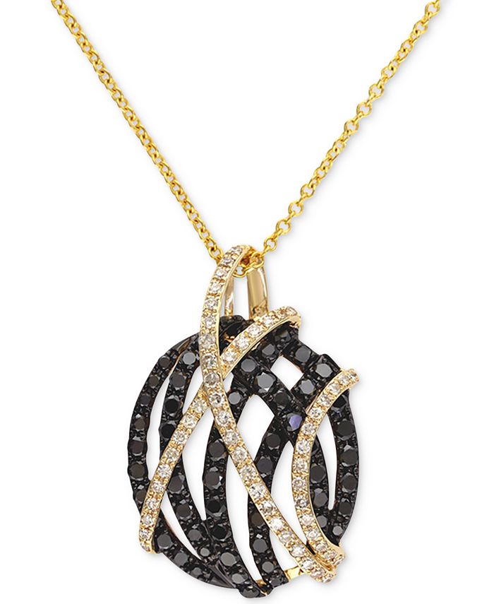 EFFY Collection EFFY® Diamond Pendant Necklace (9/10 ct. t.w.) in 14k