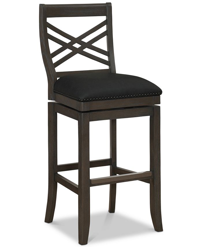 Furniture Mason Memory Foam Bar Stool Macy's