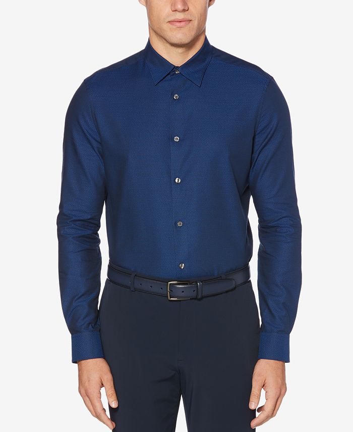 Perry Ellis Men's Jacquard Printed Shirt Macy's