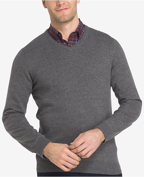 IZOD Men's V-Neck Sweater - Sweaters - Men - Macy's