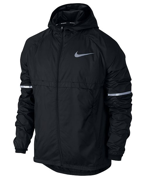 Nike Men's Shield Hooded Running Jacket & Reviews - Coats & Jackets ...