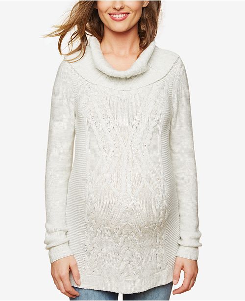 Motherhood Maternity Cowl-Neck Sweater & Reviews - Maternity - Women ...