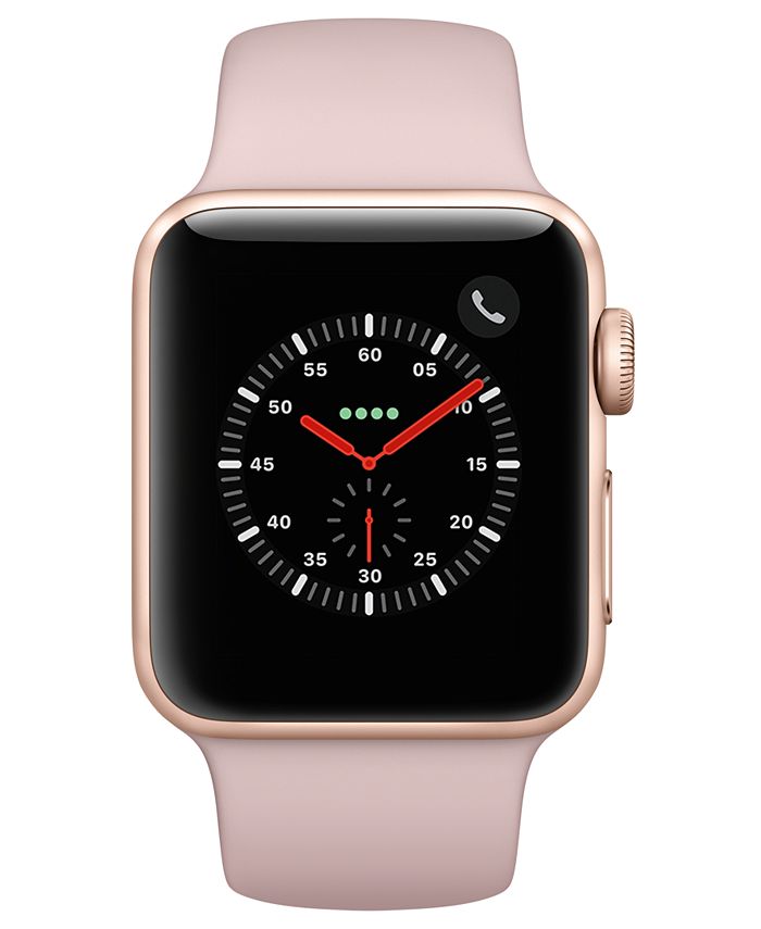 Apple Watch Series 3 GPS Cellular 38mm Gold Aluminum Case