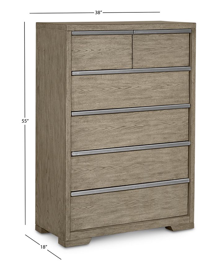 Furniture CLOSEOUT! Altair 6 Drawer Chest, Created for Macy's Macy's