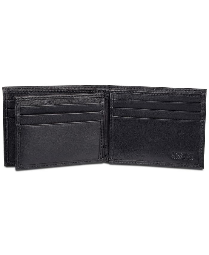 Kenneth Cole Reaction - Men's Nappa RFID Extra-Capacity Slimfold Wallet