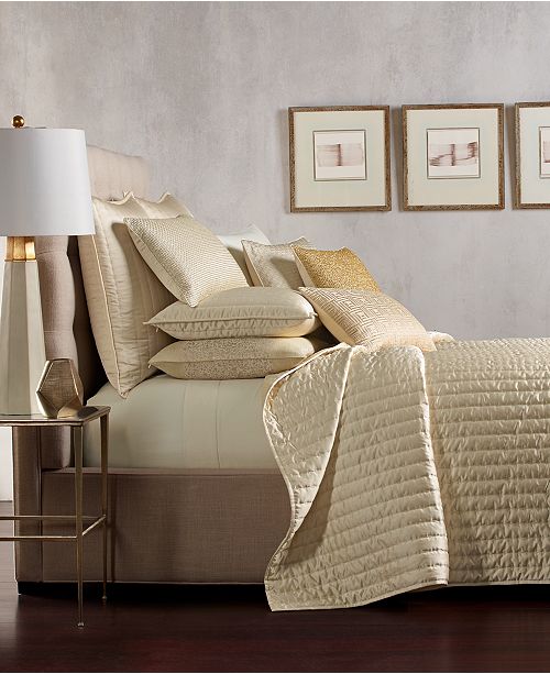 Hotel Collection Closeout Patina Quilted Full Queen Coverlet
