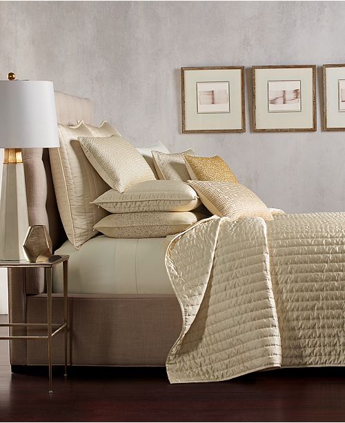 Hotel Collection Closeout Patina Quilted Coverlet Sham