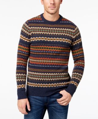 barbour fairisle sweater