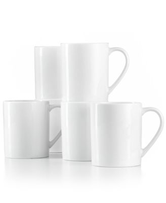 Gibson - Set of 6 White Elements Mugs