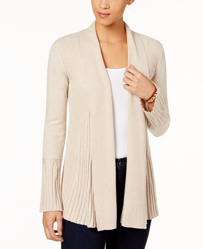 Style & Co Petite Open-Front Cardigan, Created for Macy's & Reviews ...