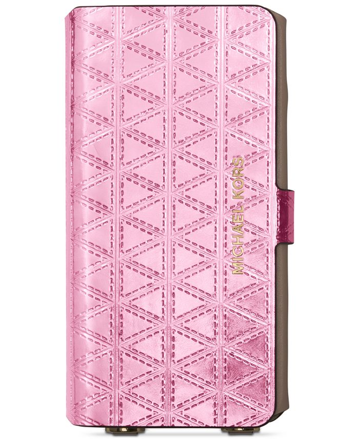 Bulk Faculteit paddestoel Michael Kors iPhone 7 Plus Folio Case Crossbody & Reviews - Handbags &  Accessories - Macy's