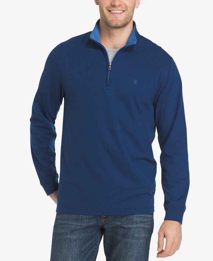 IZOD Men's Nauset Pullover Fleece Sweatshirt Macy's