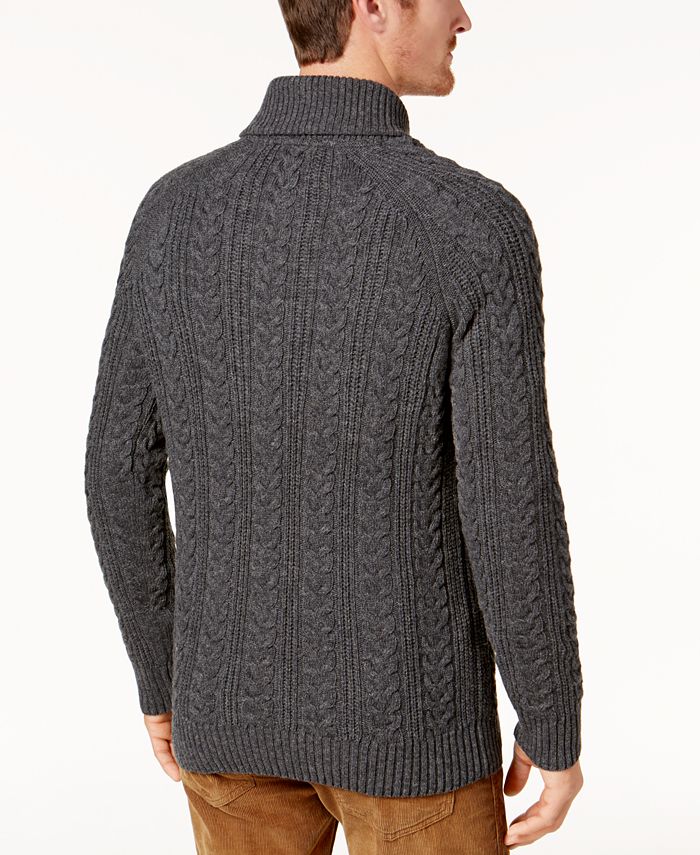 Barbour Men's Galloway Cable Sweater - Macy's