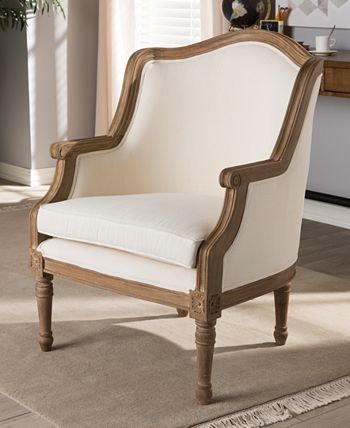 Furniture - Karine French Accent Chair, Direct Ship