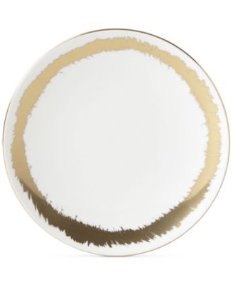 Lenox Casual Radiance Butterteller In Weiß Mit Gold-Akzent – Schimmernd & Spülmaschinengeeignet