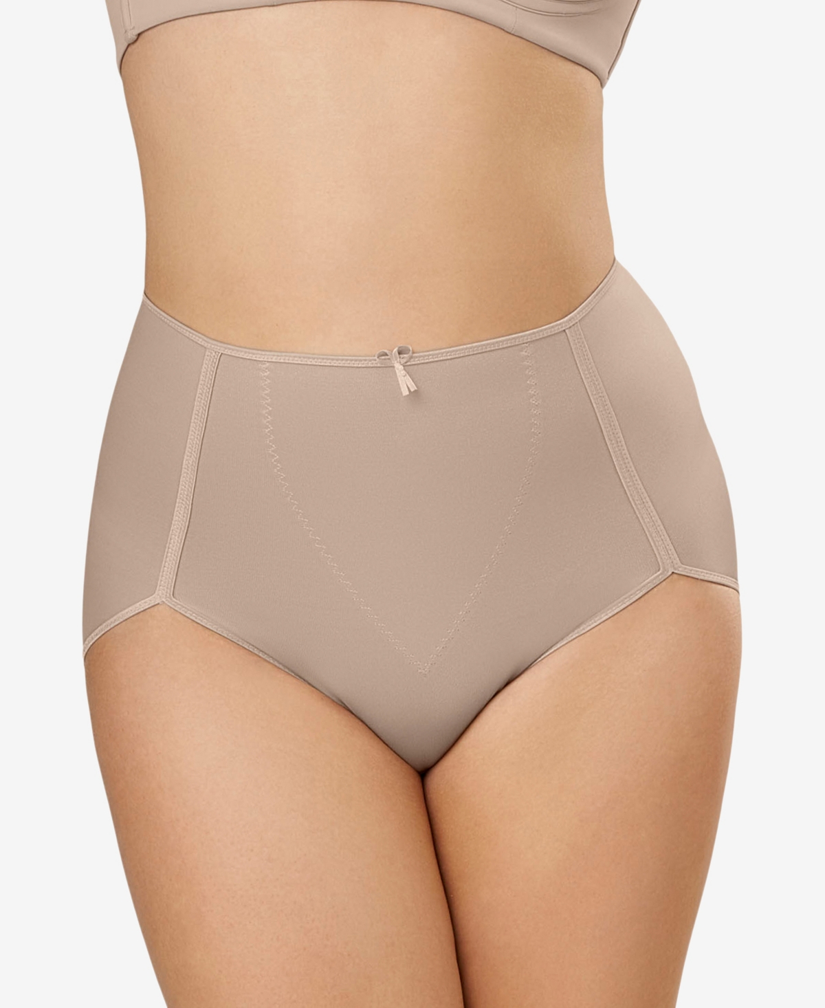 Women's Firm Tummy-Control High-Waist Panty 0243 - Light Beige