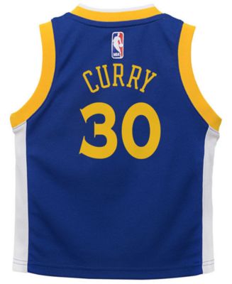 Nike Stephen Curry Golden State Warriors Icon Replica Jersey, Infants ...