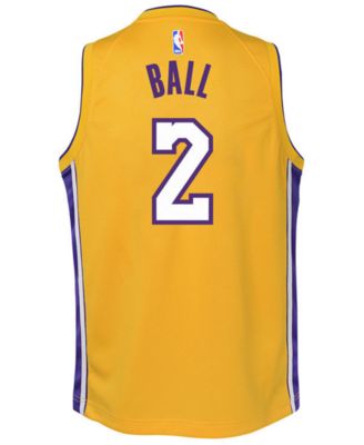 lonzo ball jersey number