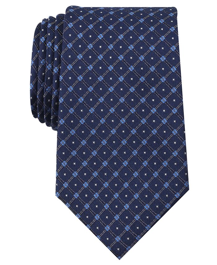 Nautica Men's Mellen Grid Silk Tie - Macy's