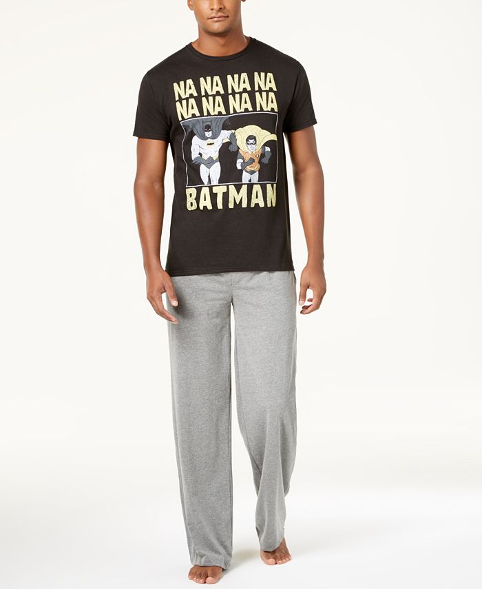 Bioworld Men's Batman Pajama Set Macy's