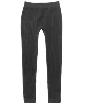 Pink Rose - Cable Rib Leggings, Big Girls (7-16)