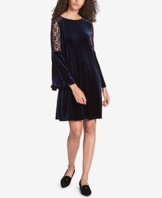 macy's tommy hilfiger black dress