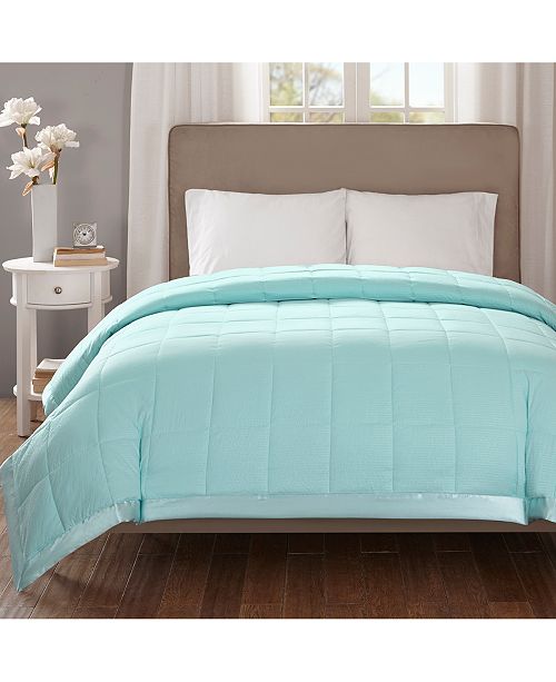 Madison Park Cambria Down Alternative Blanket, Embossed Oversized