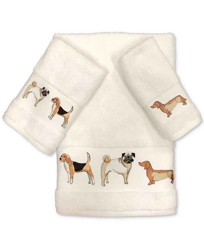Bath towels with dogs on them 2025