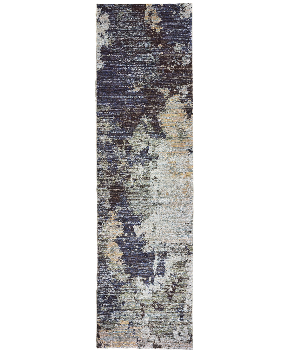 Jhb Design Evolution Rowan 2'3" X 8' Runner Area Rug In Navy,blue