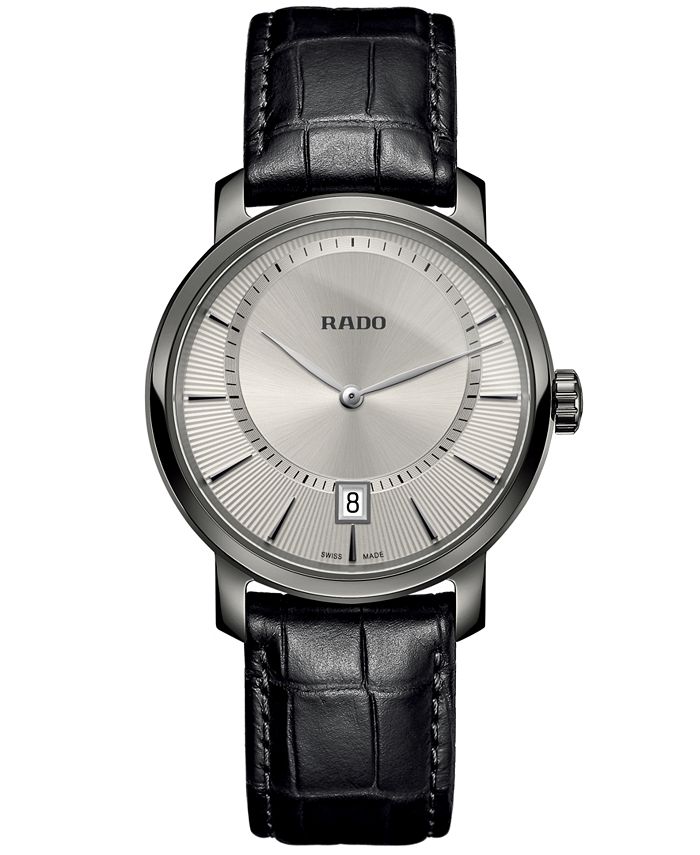 Montre Rado DiaMaster XL 40mm - Réf. R14078103, Mouvement Quartz, Neuf De Stock (sans étiquette)