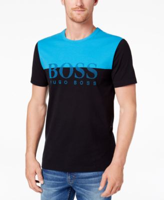 Hugo Boss - Men's Colorblocked Graphic-Print T-Shirt
