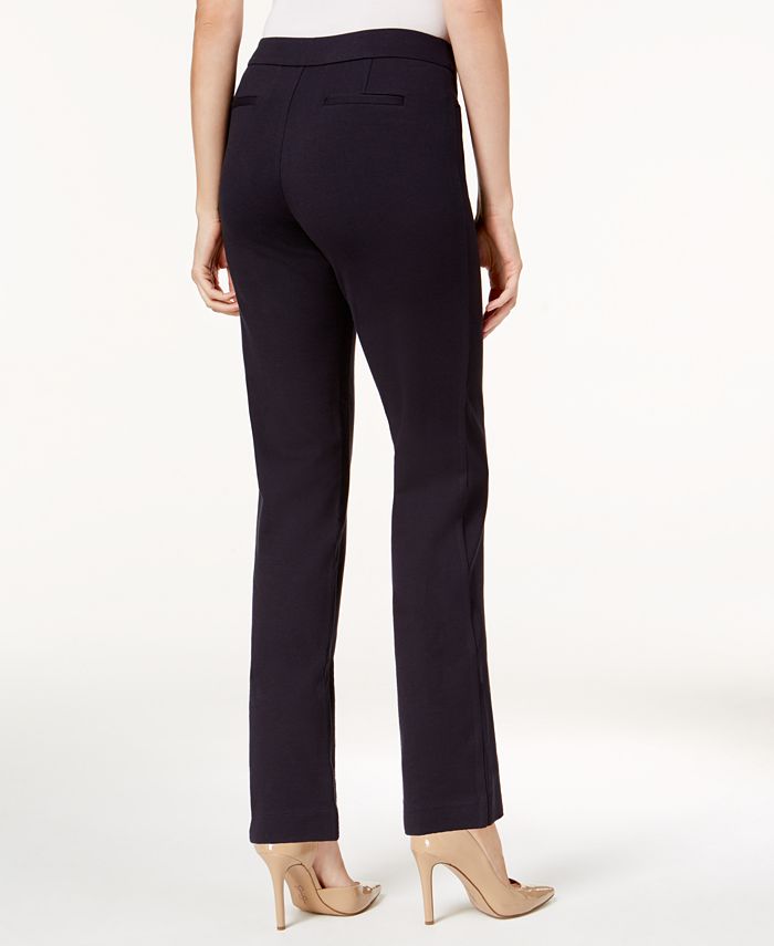 Charter Club Petite Ponté-Knit Seamed Crop Pants, Created for Macy's ...