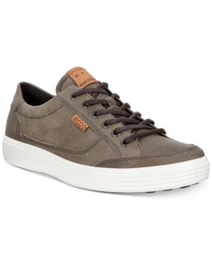 image of Ecco Men-s Soft 7 Long Lace Sneaker Men-s Shoes