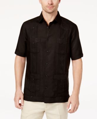 Tasso Elba Men's Guayabera Shirt 